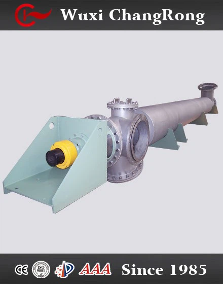 Cooling screw conveyor